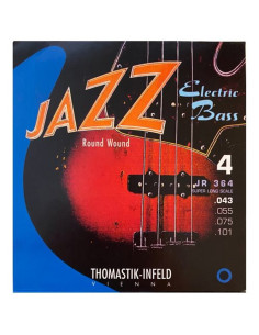 Jazz Round Wound JR36055 corda basso elettrico RE