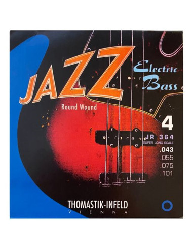 Jazz Round Wound JR36055 corda basso elettrico RE