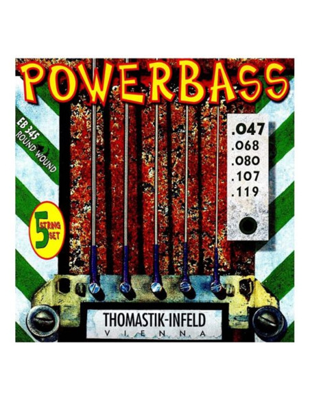 Power Bass EB345 set basso 5 corde