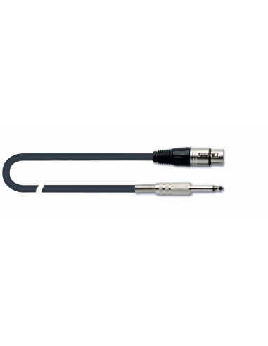 MX/777-5 Cavo XLR Femmina/Jack Mono