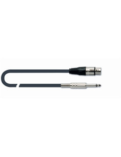 MX/777-9 Cavo XLR Femmina/Jack Mono