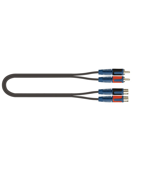 RKSA/180-5 - 2 RCA Maschio/2 RCA Femmina