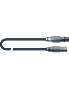 CM/204-1 BK XLR Maschio/XLR Femmina