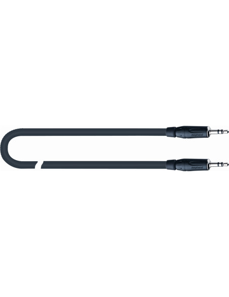 SPB/317-0,5 BK Cavo Minijack Stereo/Minijack Stereo