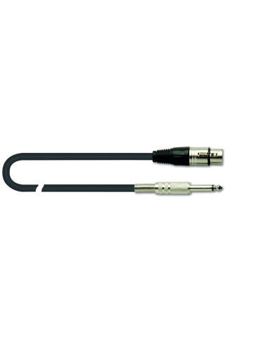 MX/777-3 Cavo XLR Femmina/Jack Mono