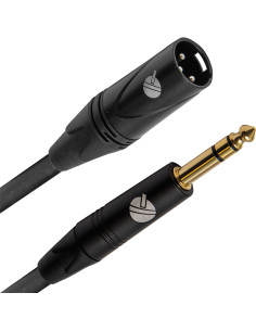 ITST/MJS-0,3 B XLR Maschio/Jack Stereo