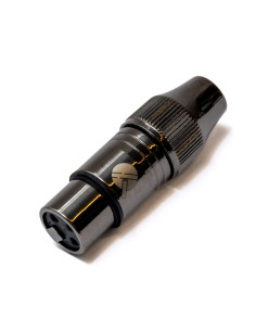 G/50 XLR Femmina Metal Grey