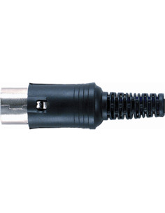 DM5 DIN 5 poli maschio in plastica