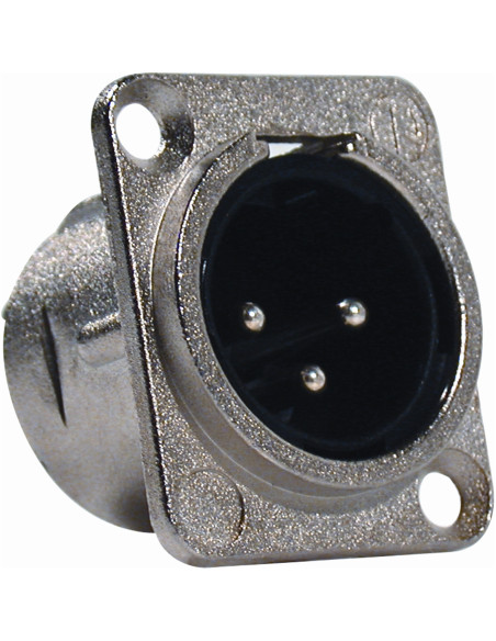 NC/353 XLR 3 poli maschio da pannello Neutrik