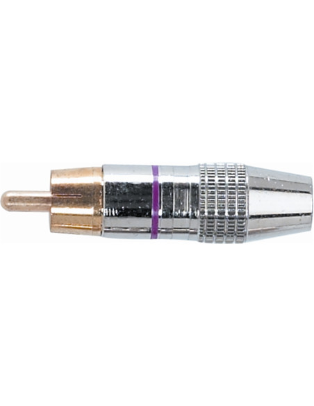 G/251 RE Spina RCA in metallo nichelato