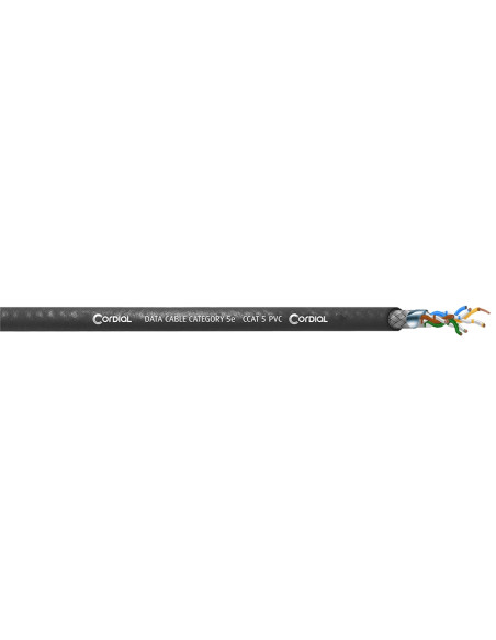 CCAT 5 PVC BLACK 100