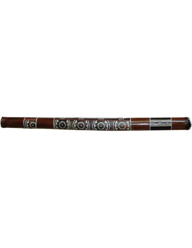 DD02H-3 Didgeridoo Bambù 120 Cm Pattern Circolari