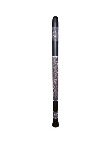 DDPVC02 Didgeridoo Fibra 130 Cm Pattern Circolari