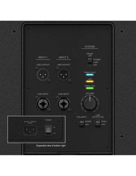 BOSE | F1 Flexible Array | Sistema array amplificato