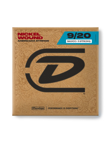 DJN0920 Banjo Nickel Wound, Light Set/5