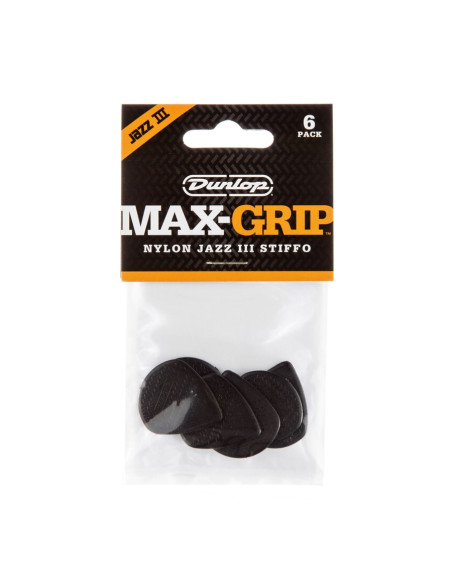 471P3S Max-Grip Jazz III Black Stiffo