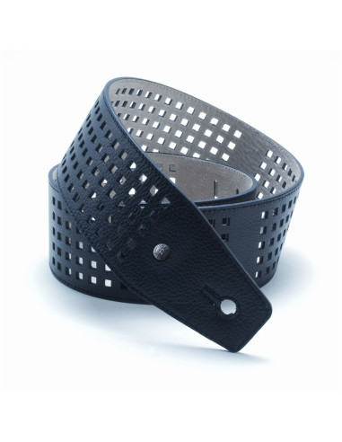 BMF07BK 2.5\" Strap Square Perforation