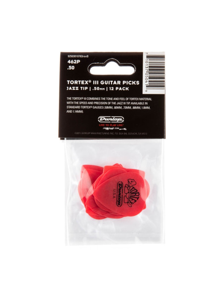 462P Tortex III Red .50