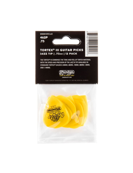 462P Tortex III Yellow .73