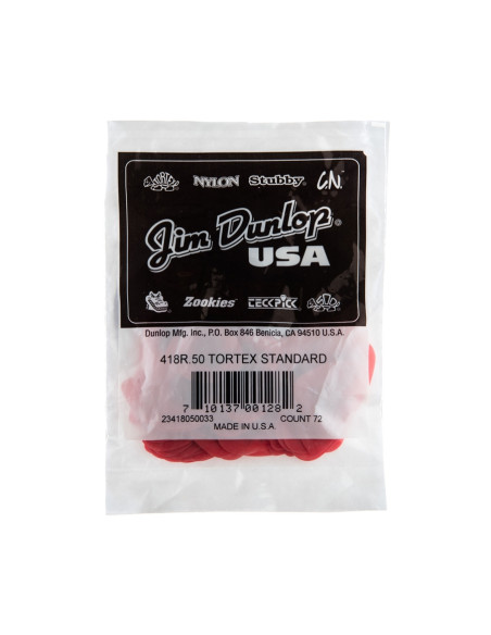 418R Tortex Standard Red .50