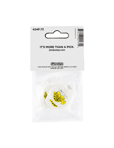 424P Tortex Wedge Yellow .73