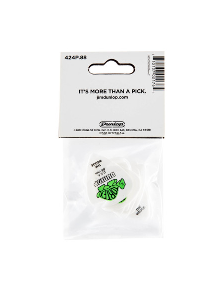 424P Tortex Wedge Green .88