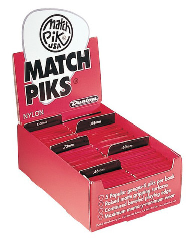 448R.60 Match Piks Nylon Light Gray .60mm