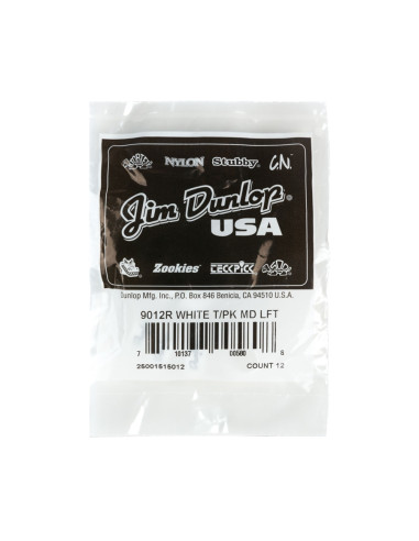 9012R THUMB MEDIUM LEFT - BAG 12 PLETTRI