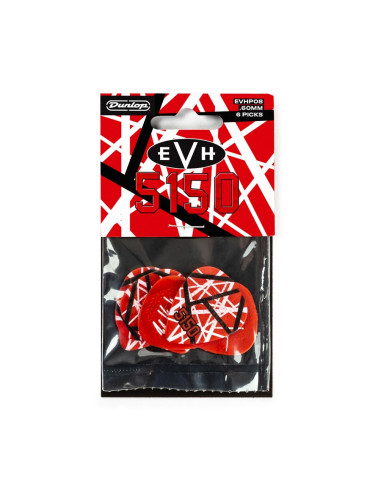 EVHP08 EVH 5150 Plettri Max Grip 0.60 mm 6/Player