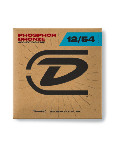 DAP1254 Acoustic Phosphor Bronze, Light Set/6