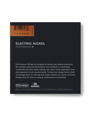 DEN0946 Nickel Plated Steel, Light /Heavy, Set/6