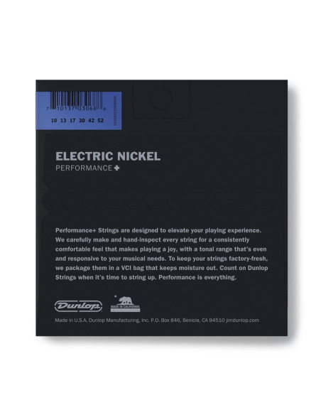 DEN1052 Nickel Plated Steel, Light /Heavy, Set/6