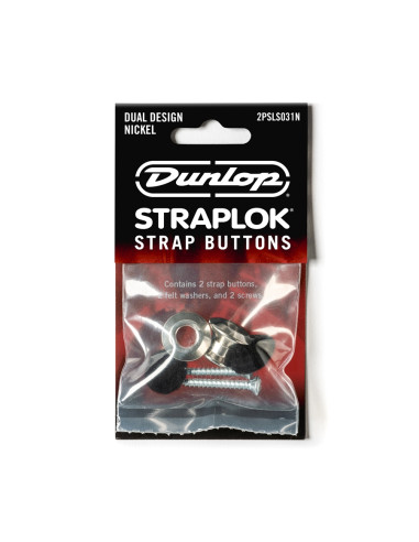 2PSLS031N Straplok Dual Button Nickel