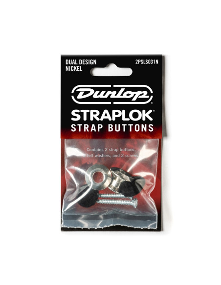 2PSLS031N Straplok Dual Button Nickel