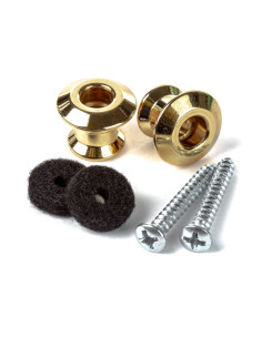 2PSLS034G Straplok Dual Button Gold