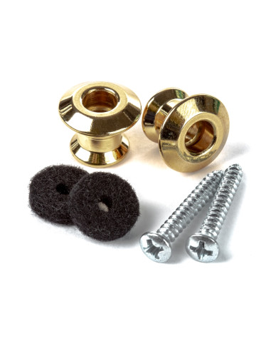 2PSLS034G Straplok Dual Button Gold