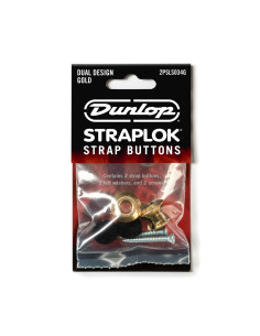 2PSLS034G Straplok Dual Button Gold 2