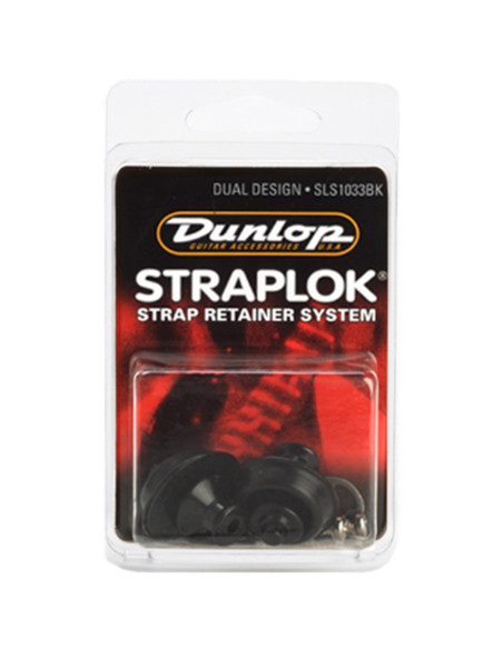 SLS1033BK Straplok Dual Design Strap Retainer System, Black