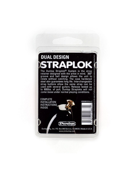 SLS1033BK Straplok Dual Design Strap Retainer System, Black
