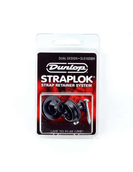 SLS1033BK Straplok Dual Design Strap Retainer System, Black