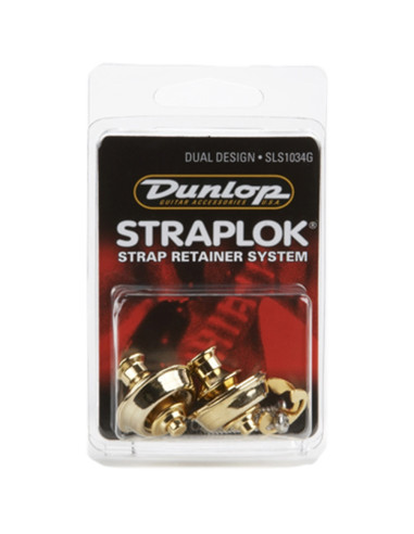 SLS1034G Straplok Dual Design Strap Retainer System, Gold