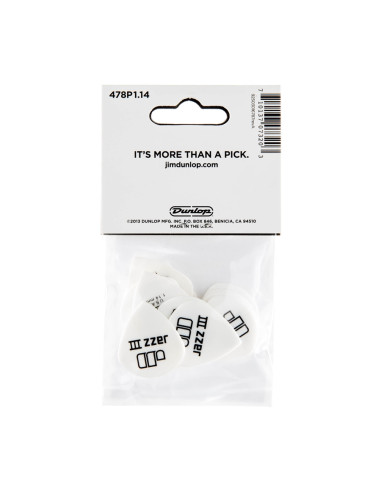 478P1.14 TORTEX WHITE JAZZ III, 1.14MM
