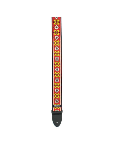 D6703RD Strap Jacquard Avalon Red