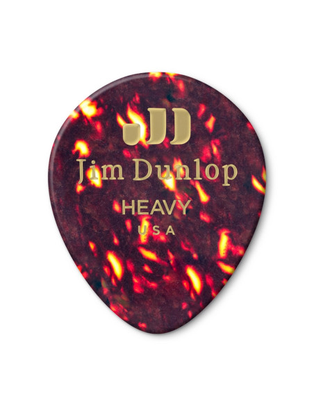 485P-05HV Celluloid Teardrop, Shell Heavy Player\'s Pack/12