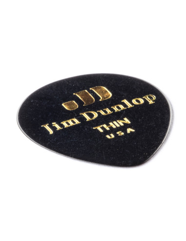 485P-03TH Celluloid Teardrop, Black Thin...