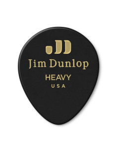 485R-03HV Celluloid Teardrop, Black Heavy Refill Bag/72