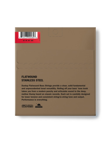 DBFS45105 Corde Flatwound per basso 45-105...