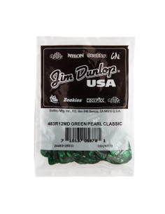 483R#12 Green Perloid - Medium