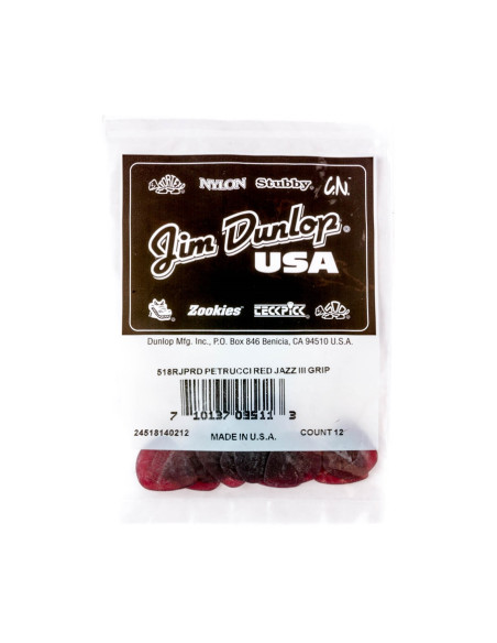 518RJPRD John Petrucci Primetone Jazz III Red, Bag/12