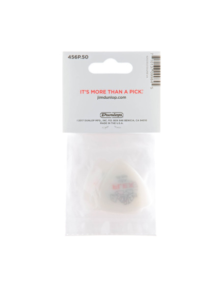 456P.50 Tortex Flex Triangle .50 mm Pack/6